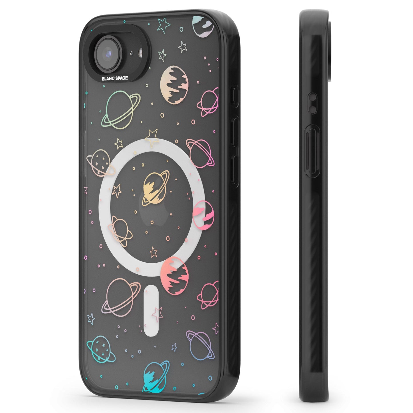 Pastellfarbenes Weltraumuniversum