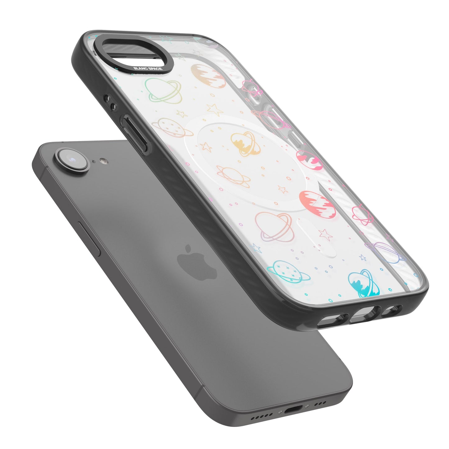 Pastellfarbenes Weltraumuniversum