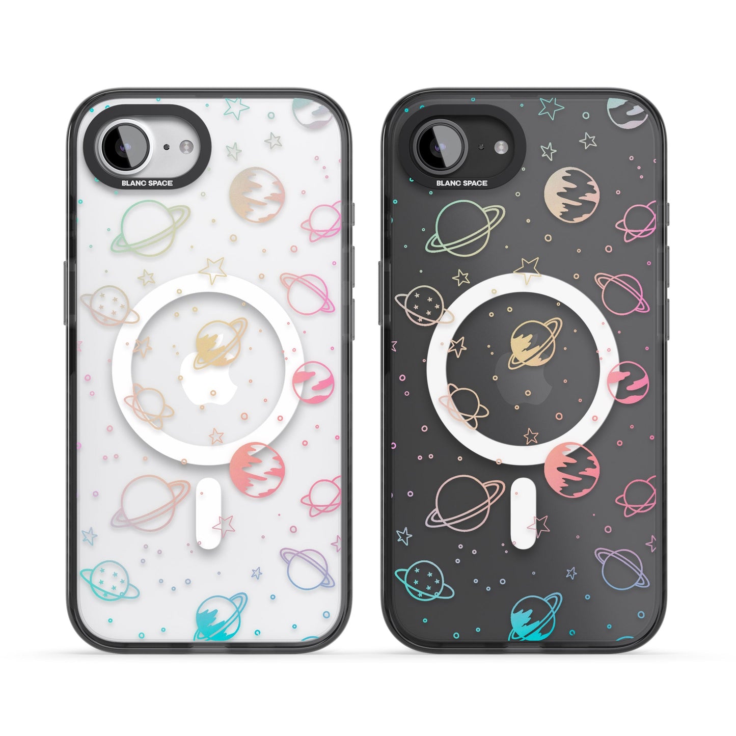 Pastellfarbenes Weltraumuniversum