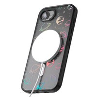 Pastellfarbenes Weltraumuniversum