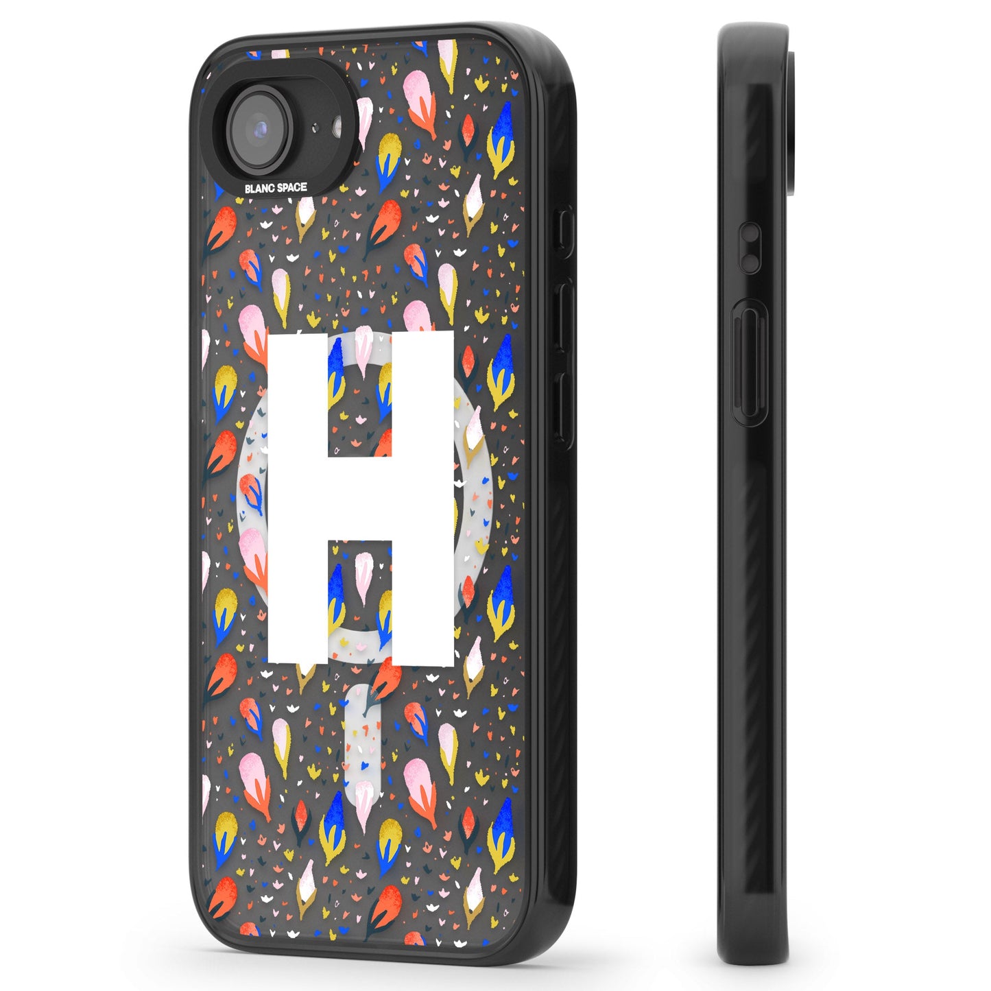 Personalised Abstract Floral Initial