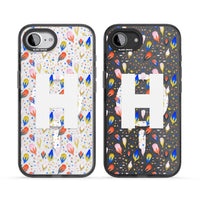 Personalised Abstract Floral Initial