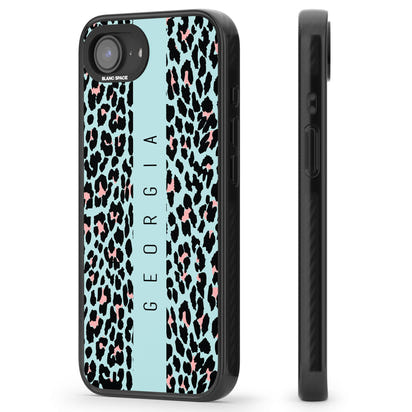 Léopard bleu personnalisé