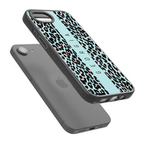 Léopard bleu personnalisé