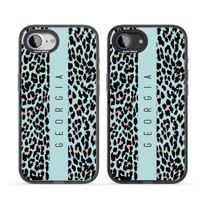 Léopard bleu personnalisé