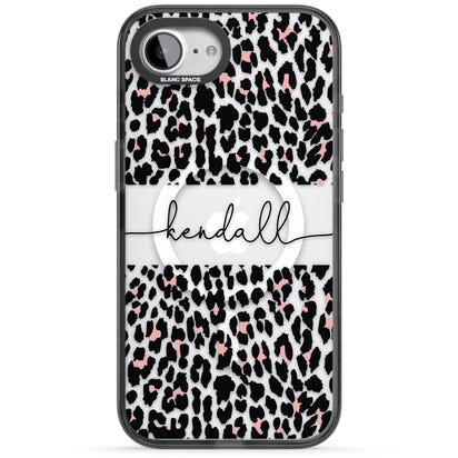 Personalised Cursive Leopard Spots