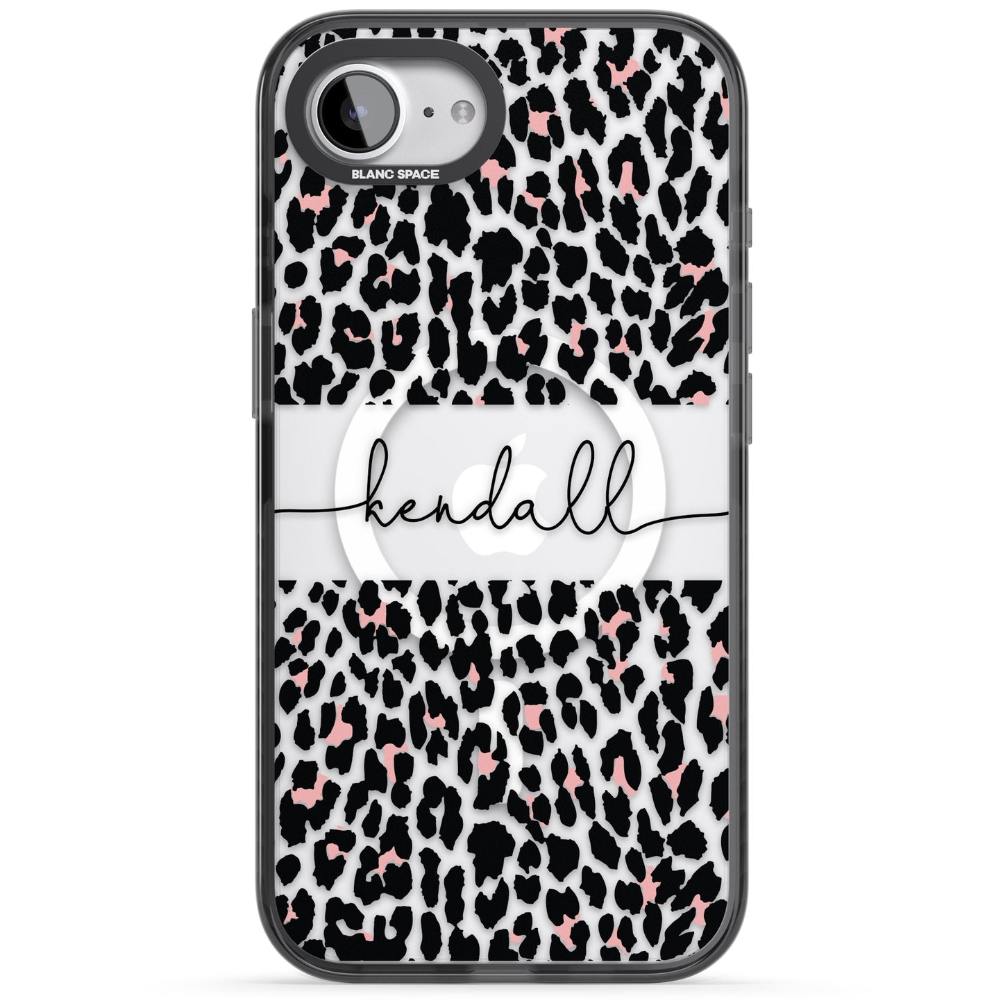 Personalised Cursive Leopard Spots
