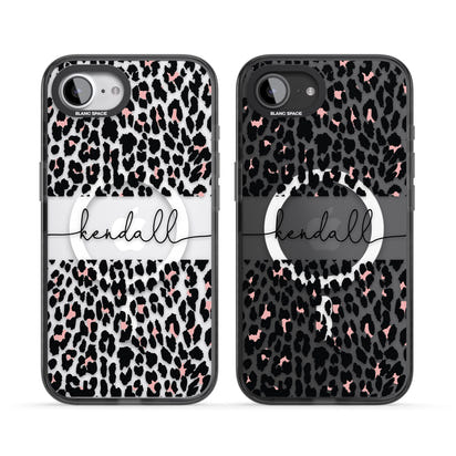 Personalised Cursive Leopard Spots