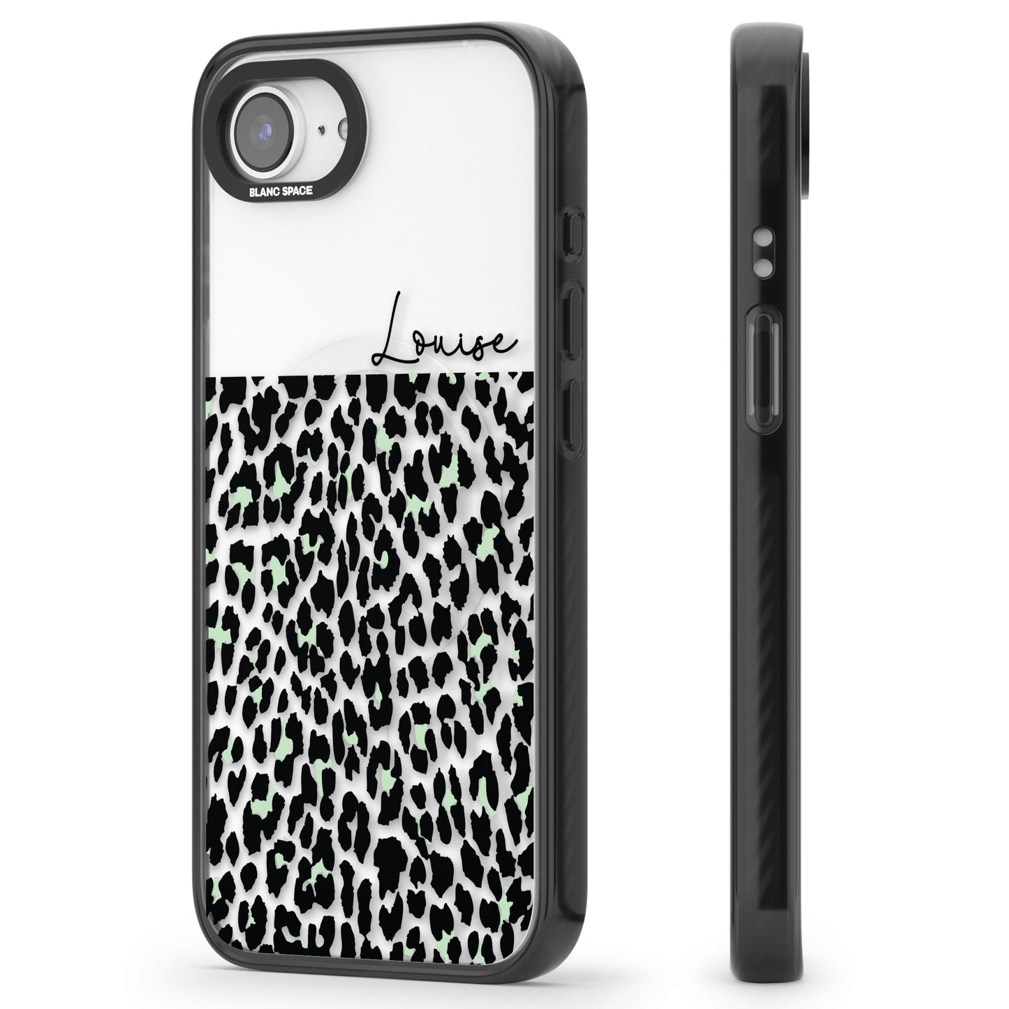 Personalised Seafoam Leopard