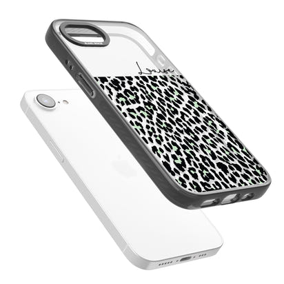 Personalised Seafoam Leopard