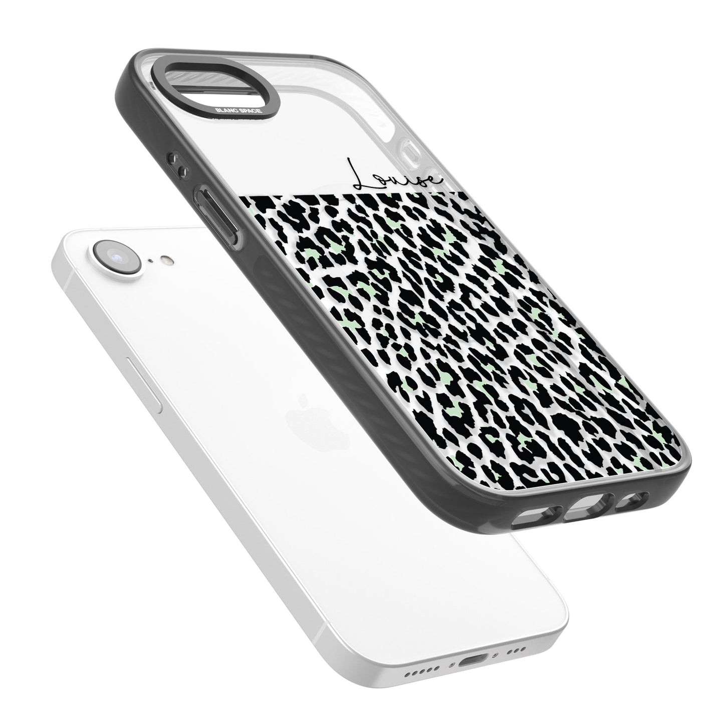 Personalised Seafoam Leopard