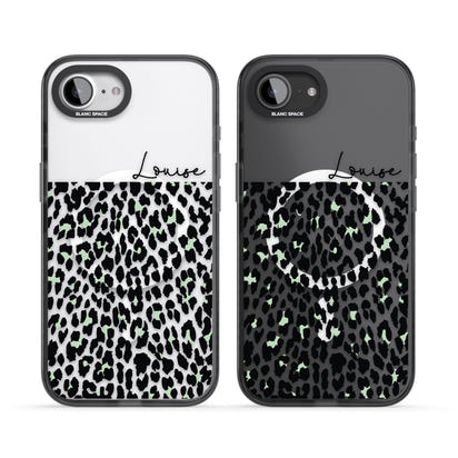 Personalised Seafoam Leopard