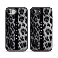 Personalised Snow Leopard Print