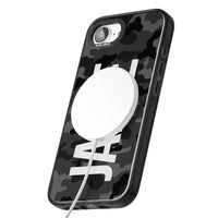 Personalised Black Camo Name Vertical