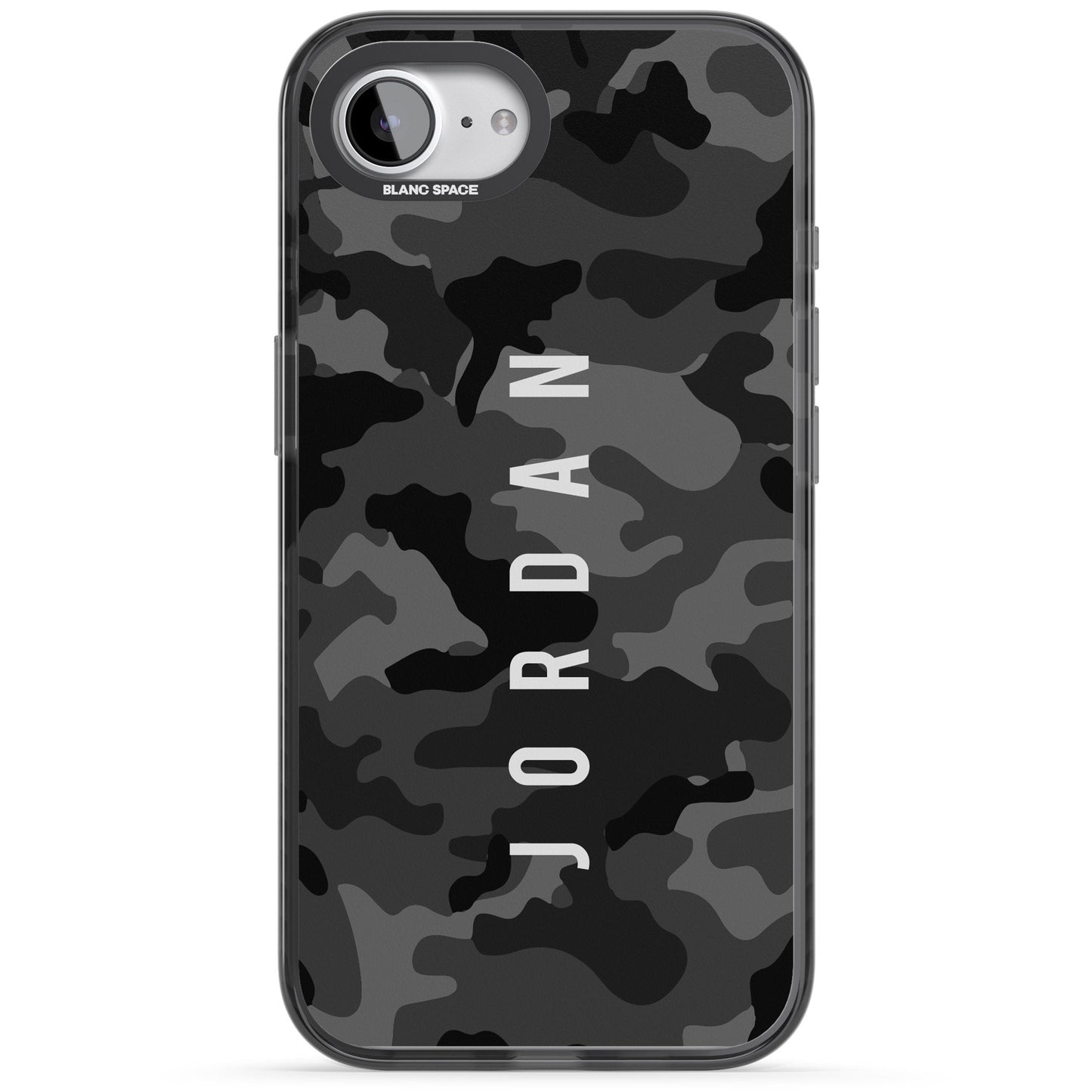 Personalised Black Camouflage Name