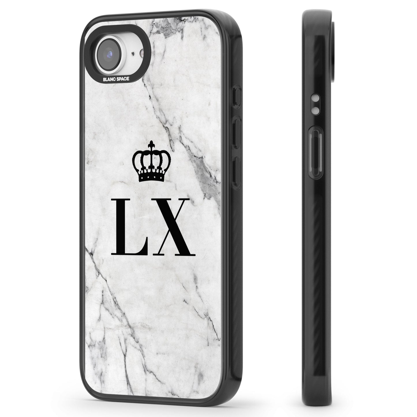 Personalised Initial Crown Marble