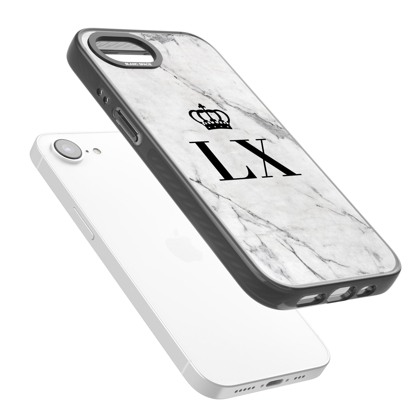 Personalised Initial Crown Marble