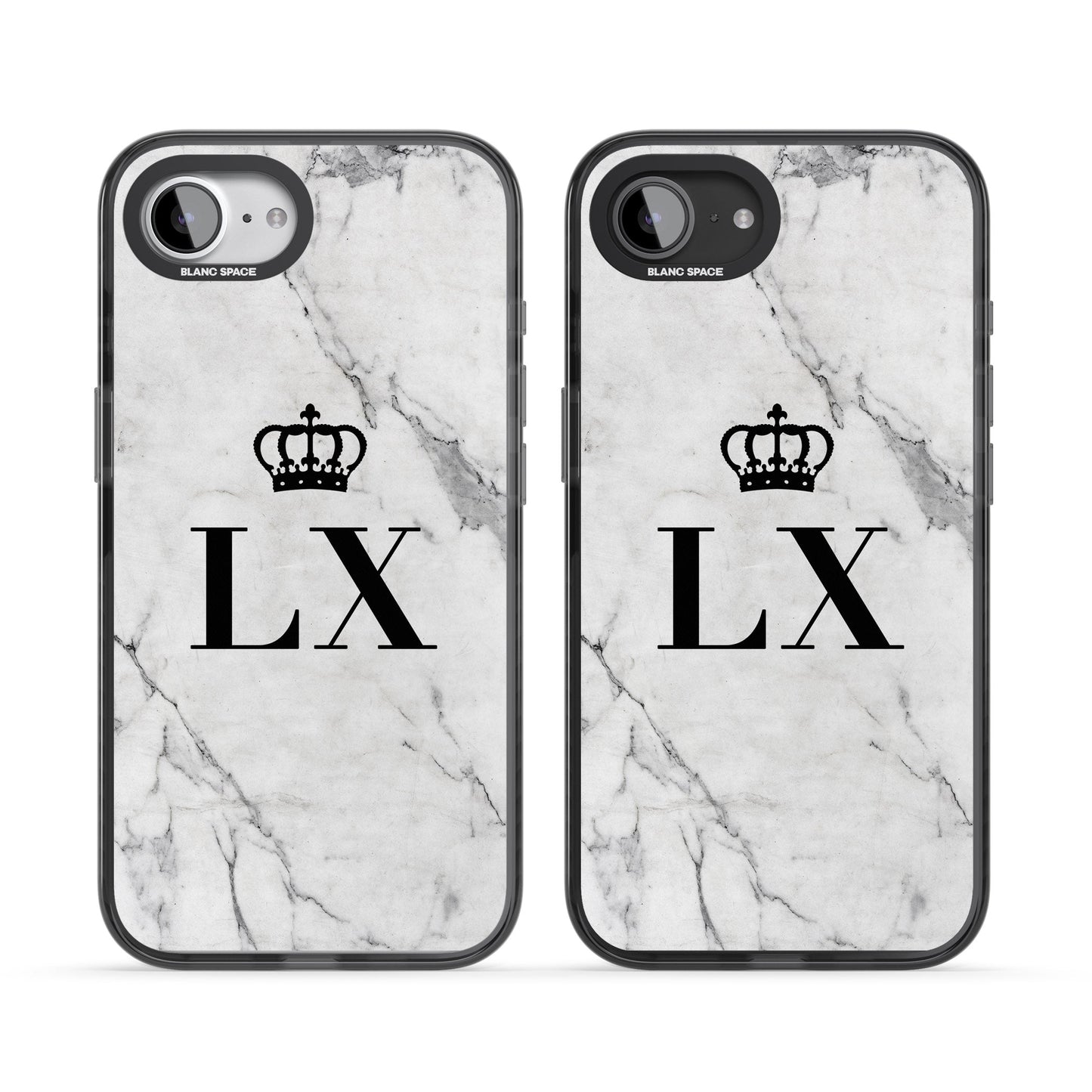 Personalised Initial Crown Marble