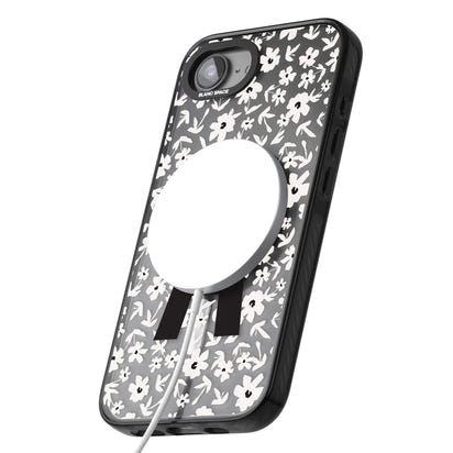 Initiale en gras personnalisée et florale