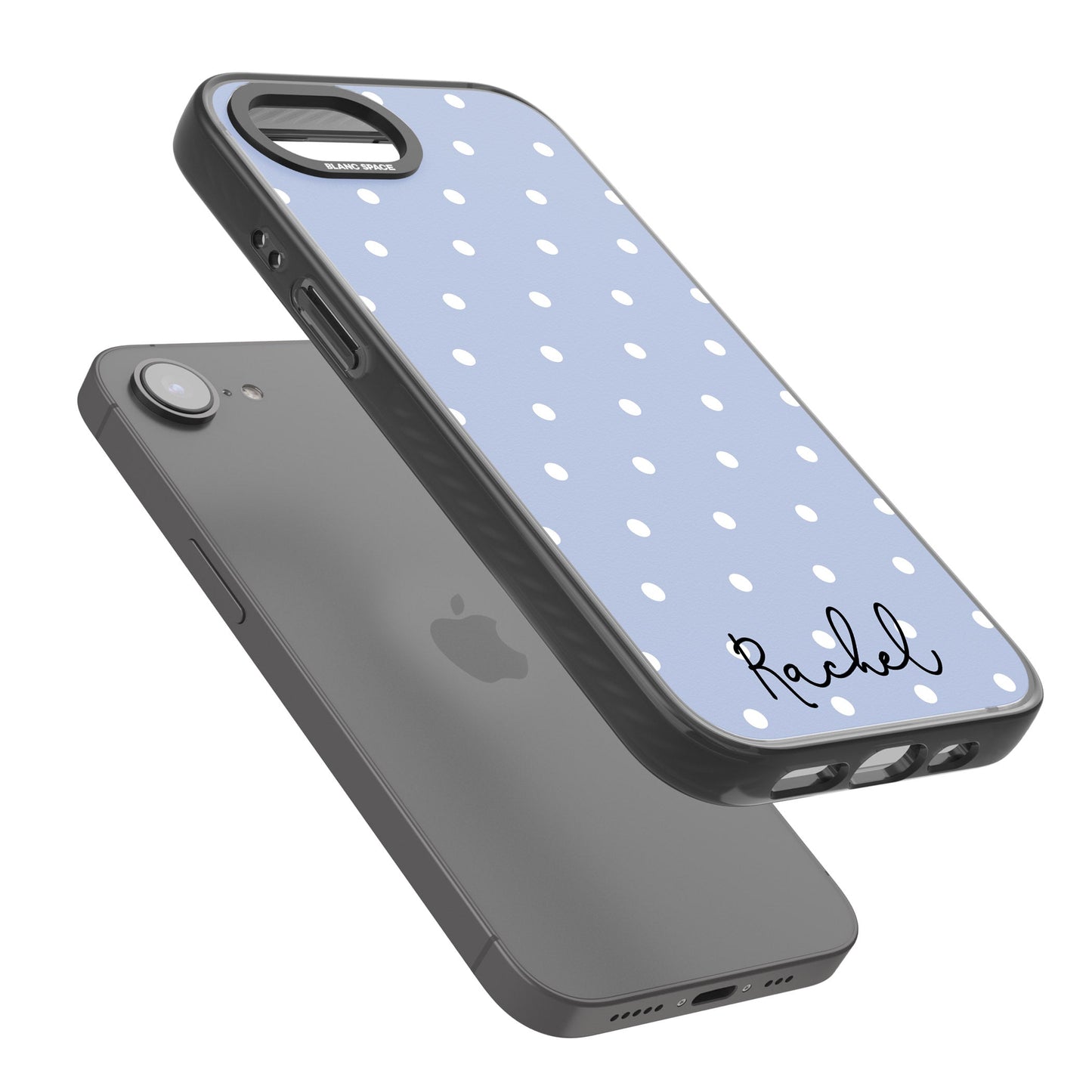 Personalised Simple Light Blue Dots