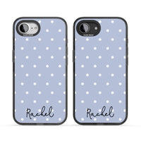 Personalised Simple Light Blue Dots