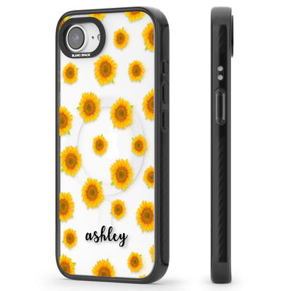 Personalised Sunflowers & Cursive