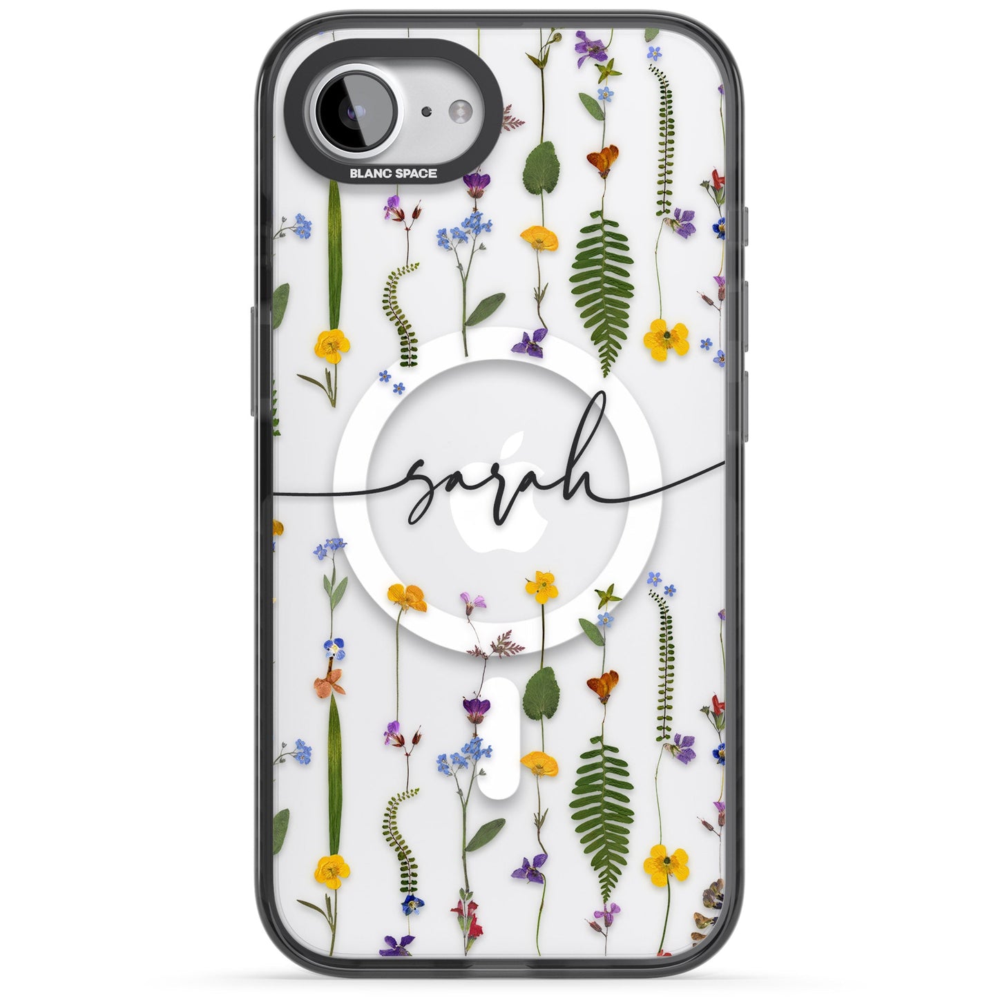 Chaîne de fleurs sauvages personnalisée