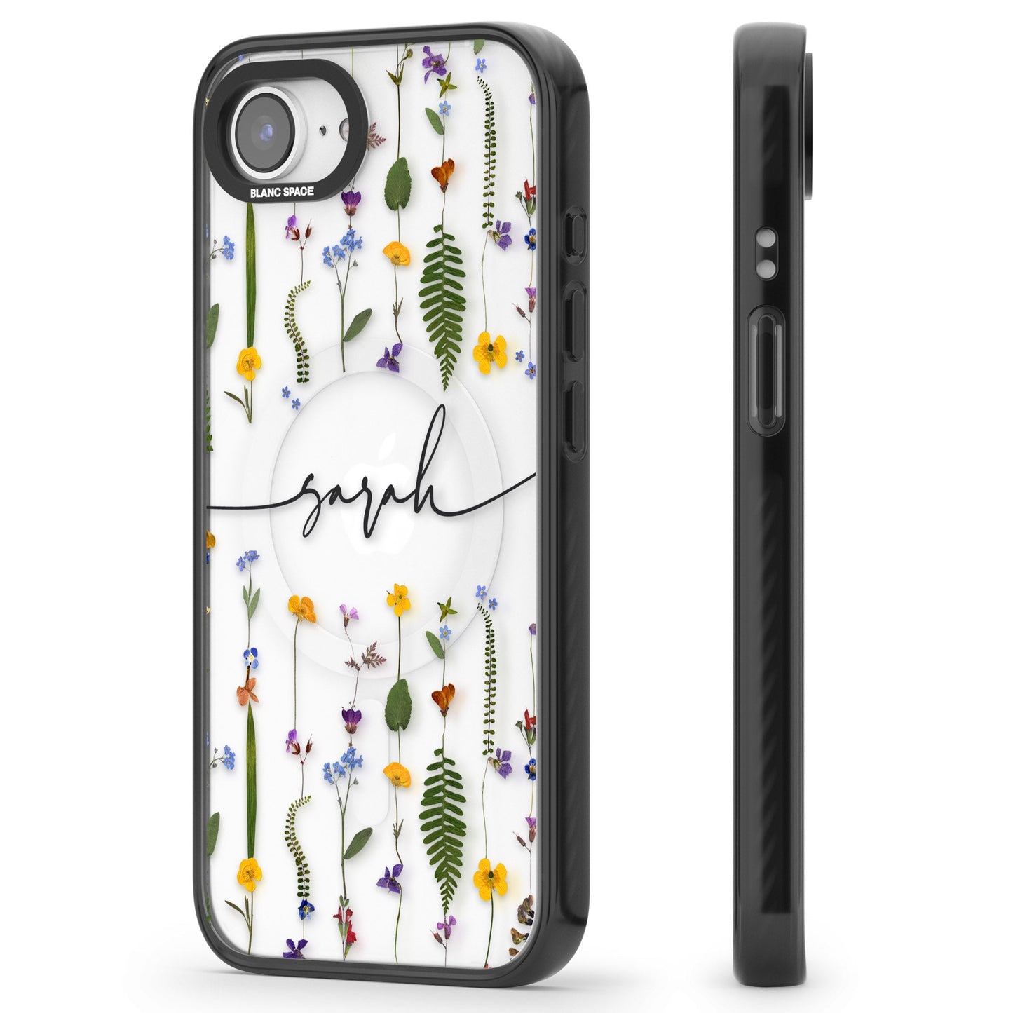 Chaîne de fleurs sauvages personnalisée