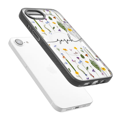 Chaîne de fleurs sauvages personnalisée