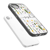 Chaîne de fleurs sauvages personnalisée