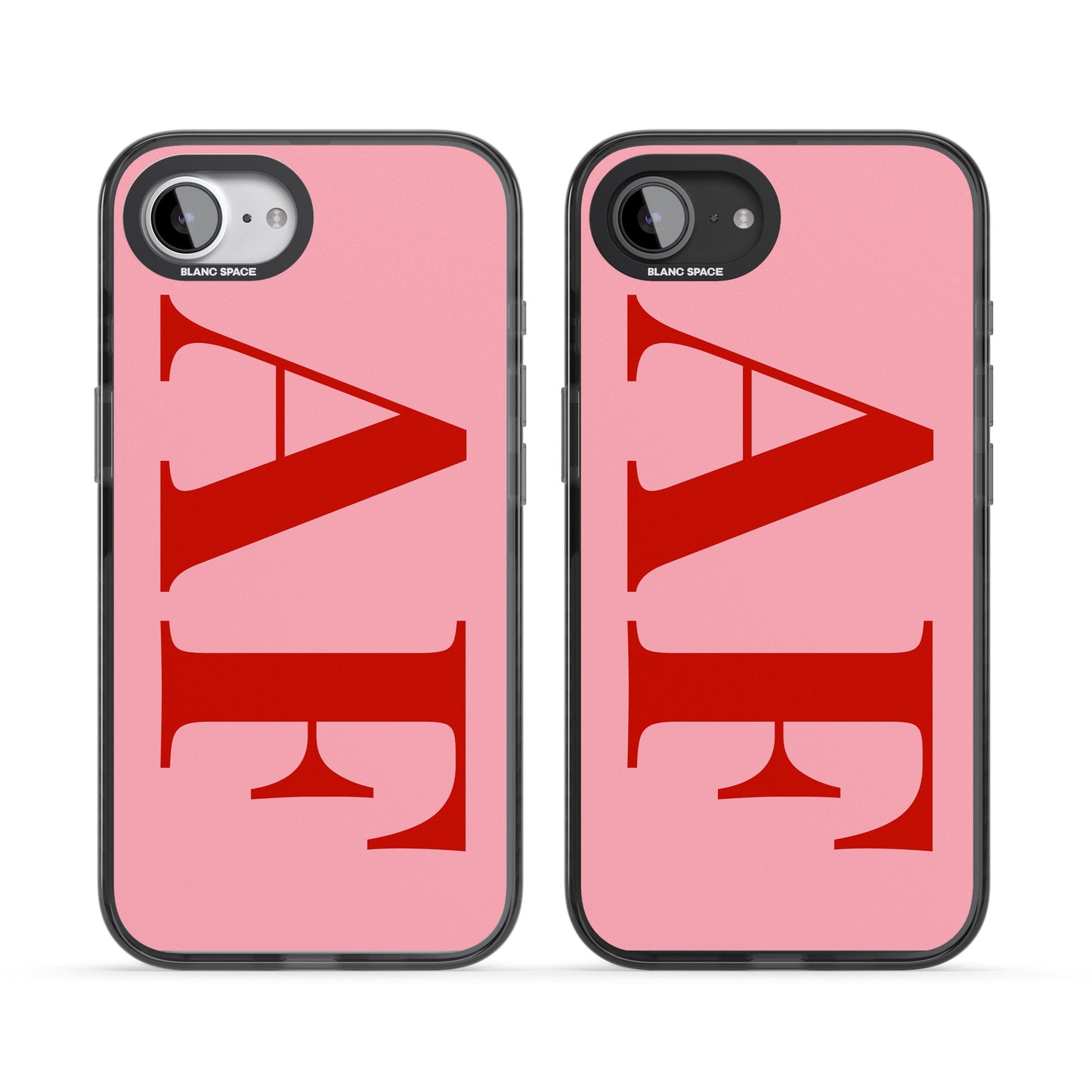 Personalised Red & Pink Letters