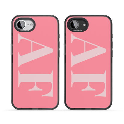 Personalised Light & Dark Pink Green Letters