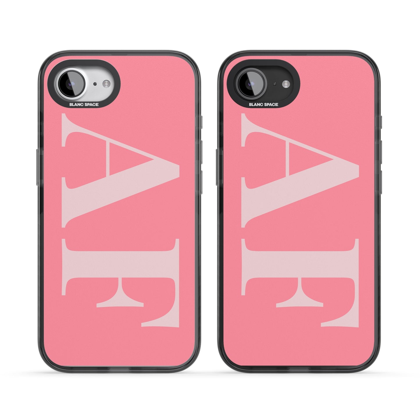 Personalised Light & Dark Pink Green Letters