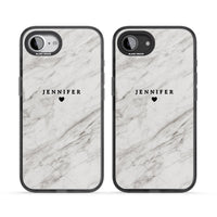 Personalised Light Grey Marble