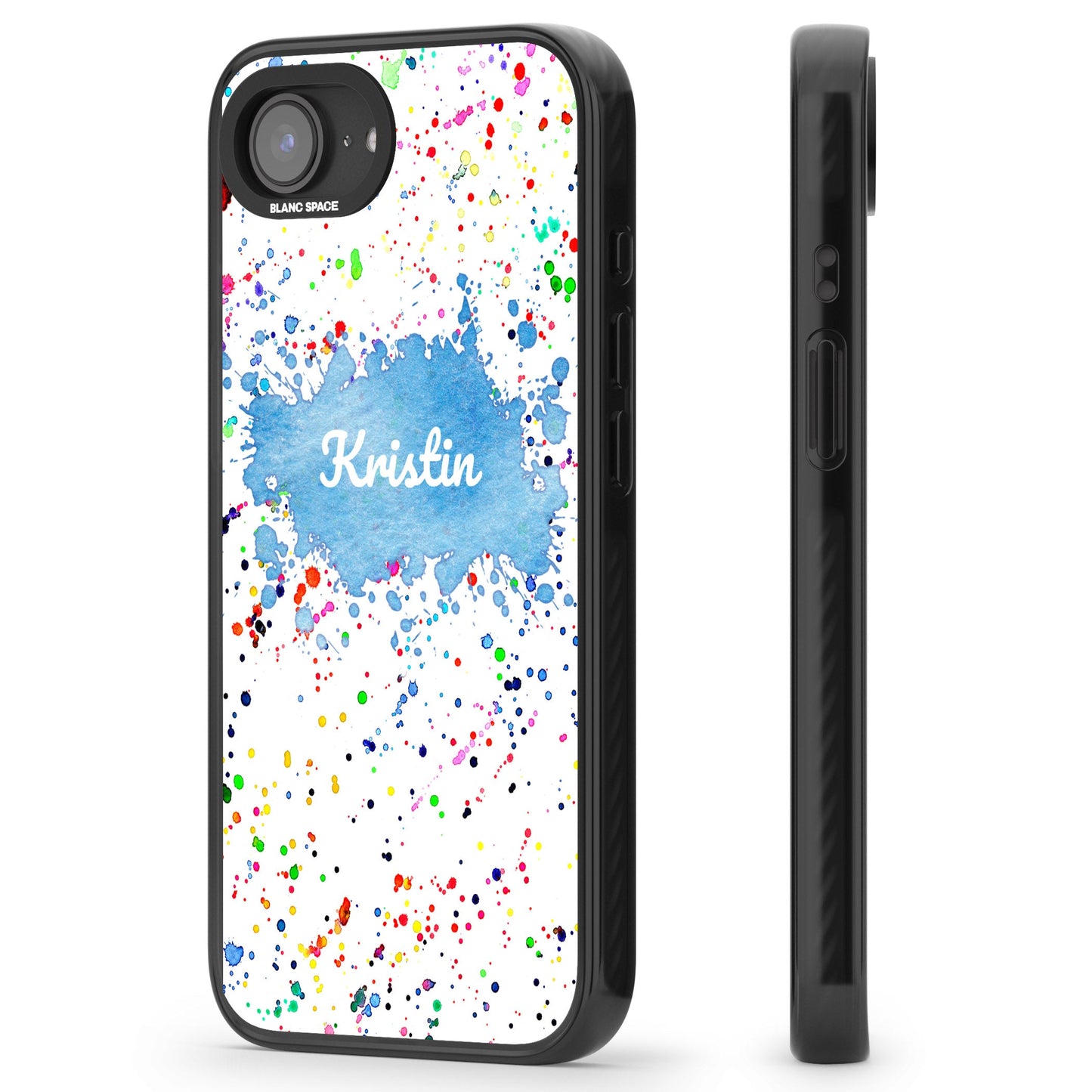 Personalised Rainbow Splatter Name