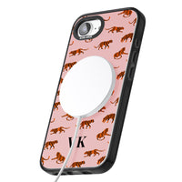 Personalised Pink Safari Tiger Pattern