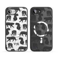 Personalised Tiger Silhouettes