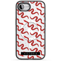 Personalised Red Snake Pattern