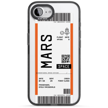 Personalised Mars Travel Ticket
