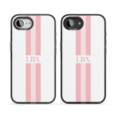 Personalised Minimal Pink Stripe