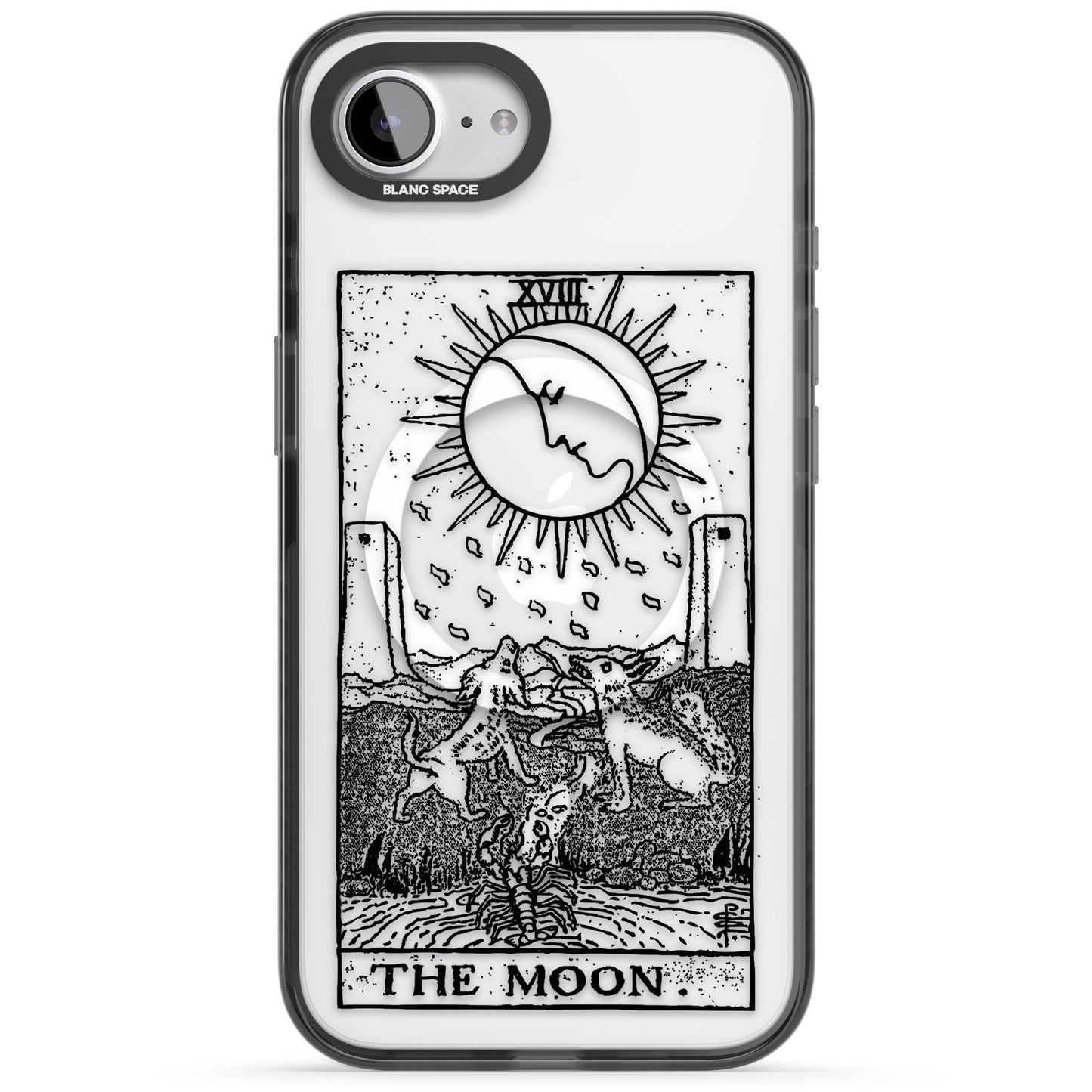 Personalised The Moon Tarot Card (Clear)