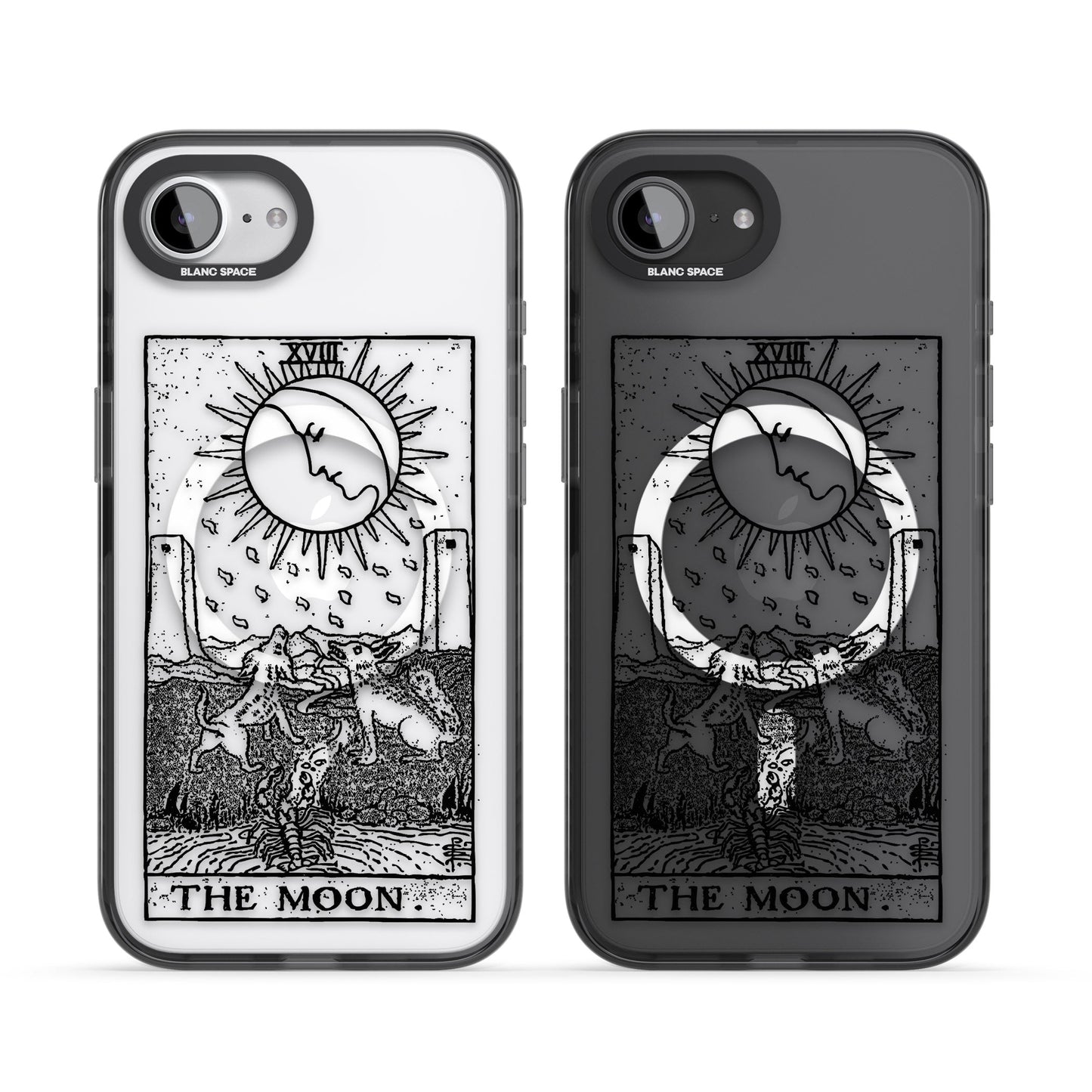 Personalised The Moon Tarot Card (Clear)