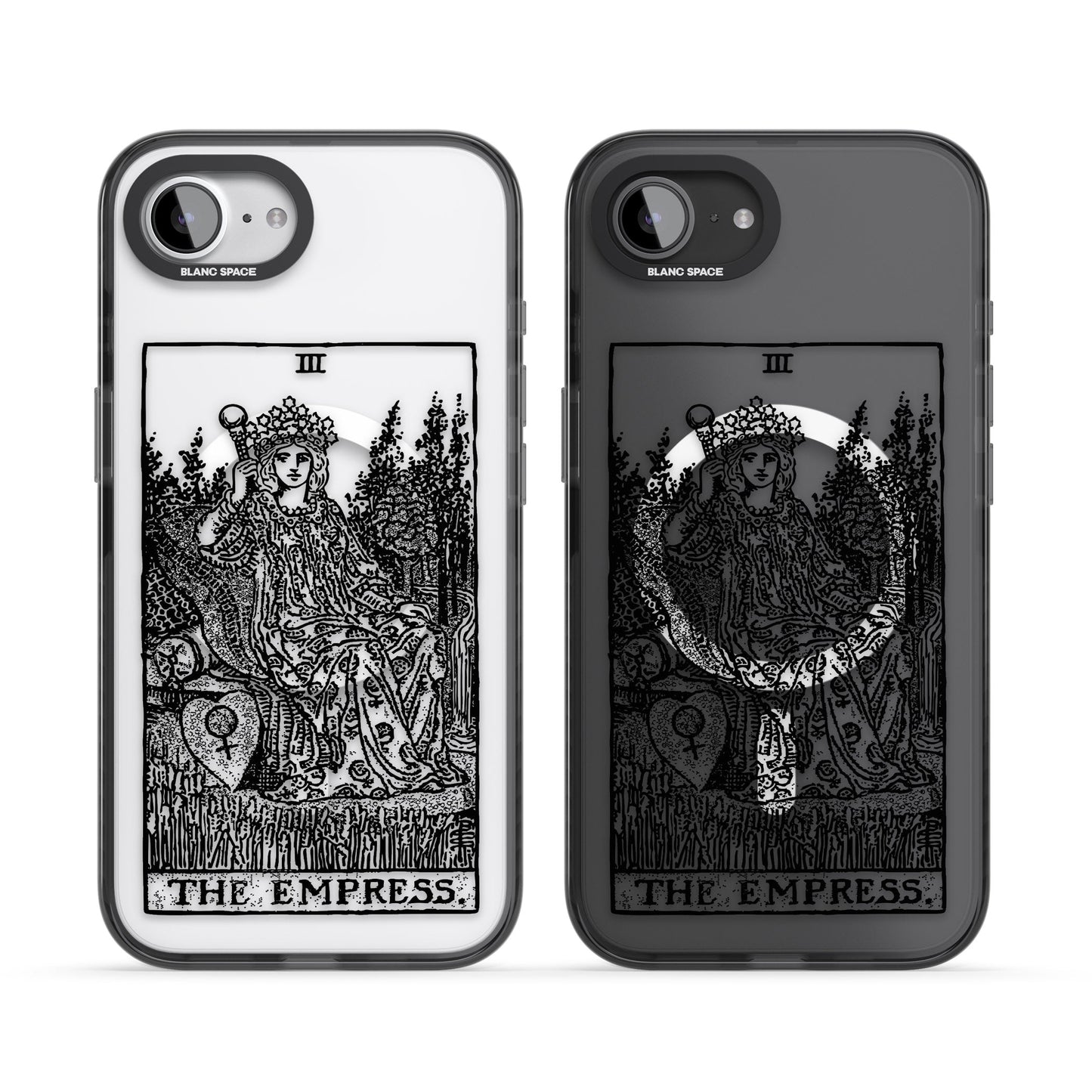 Personalisierte Tarotkarte „Die Kaiserin“ (Transparent)