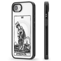 Personalisierte Stärke-Tarotkarte (Transparent)