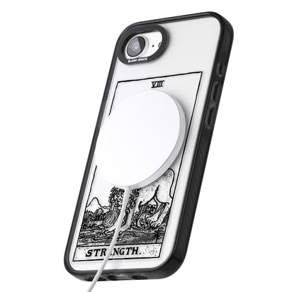 Personalisierte Stärke-Tarotkarte (Transparent)