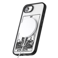 Personalisierte Stärke-Tarotkarte (Transparent)