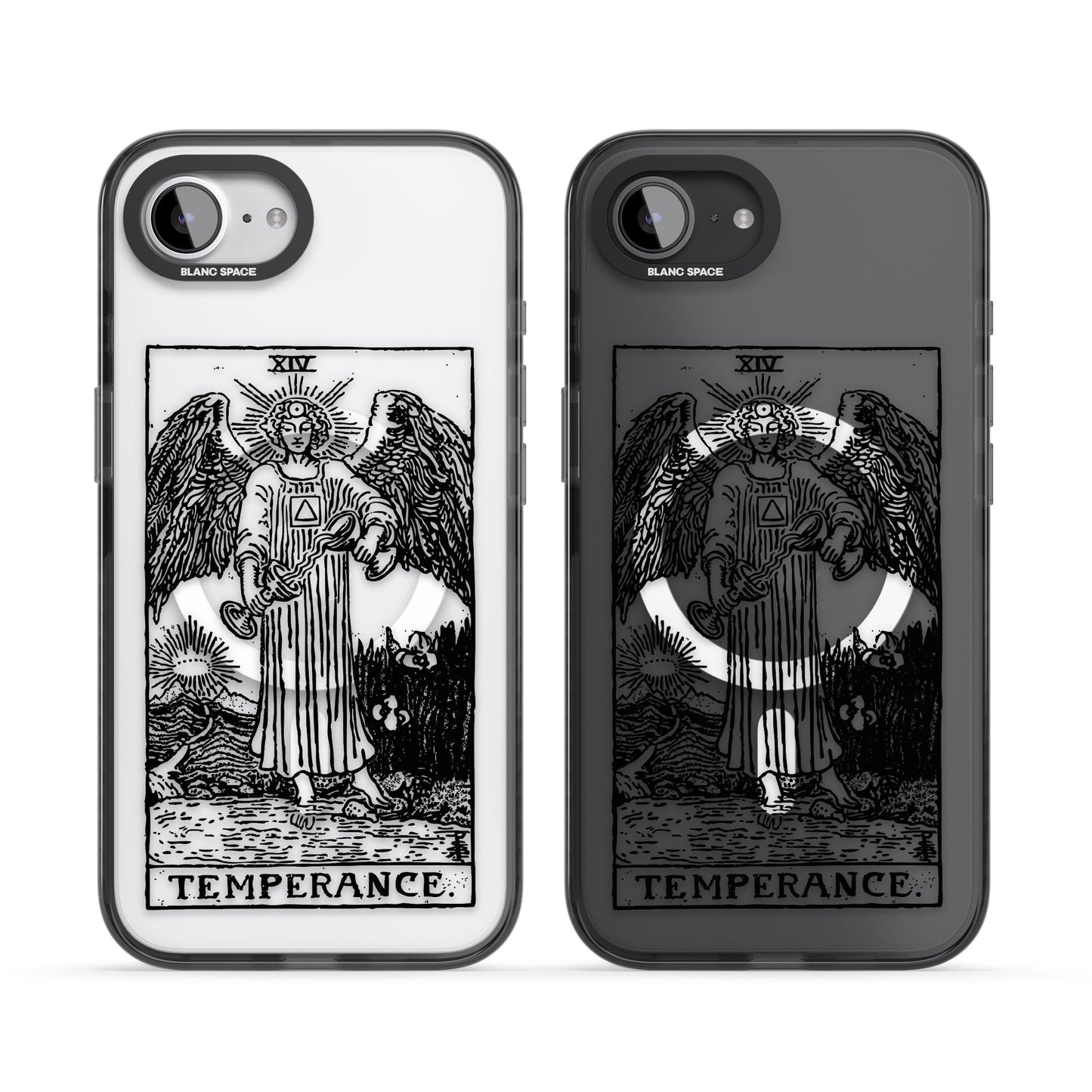 Personalisierte Temperanz-Tarotkarte (Transparent)
