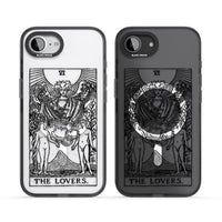 Personalisierte Tarotkarte „Die Liebenden“ (Transparent)