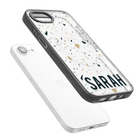 Personalised Terrazzo Blue, Pink, Brown