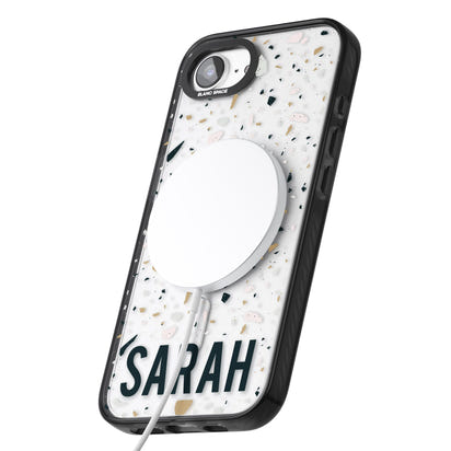 Personalised Terrazzo Blue, Pink, Brown